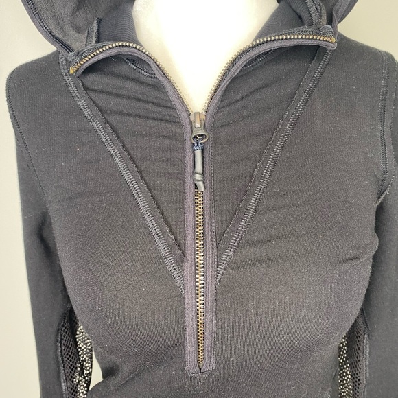 Free People Movement Markle Mesh Hooded Zip top - Picture 8 of 11